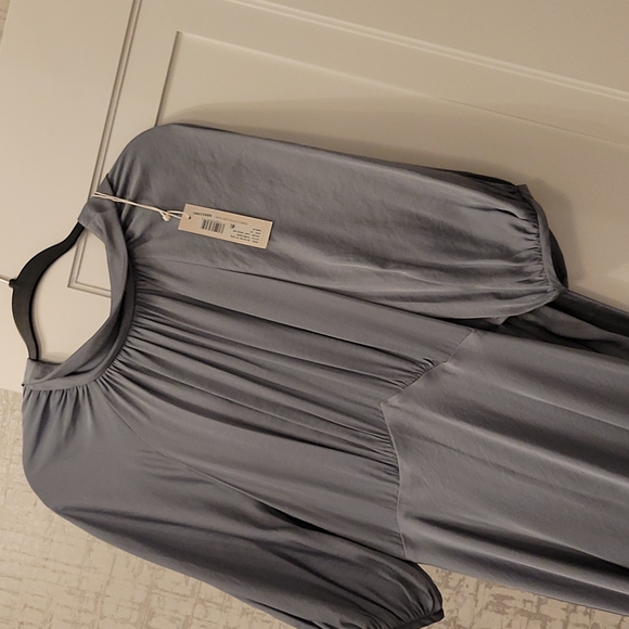 Rebecca Taylor satin tie dress sage size 10 - Picture 3 of 3